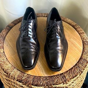 Wing tip Oxfords by 14th & Union. Size 11.5 M. Black.